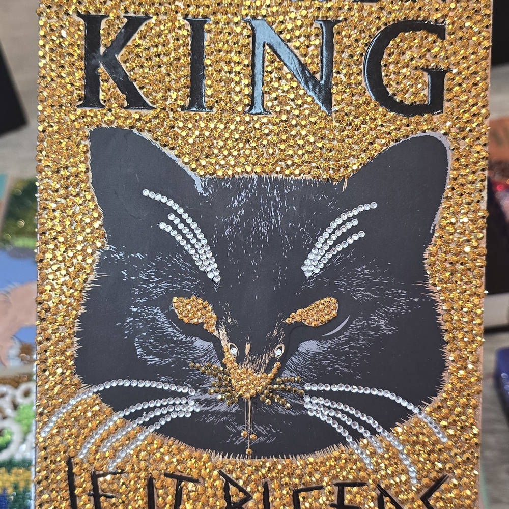 Stephen King 'If It Bleeds' Rhinestone / Bedazzled / Jeweled Paperback Cover
